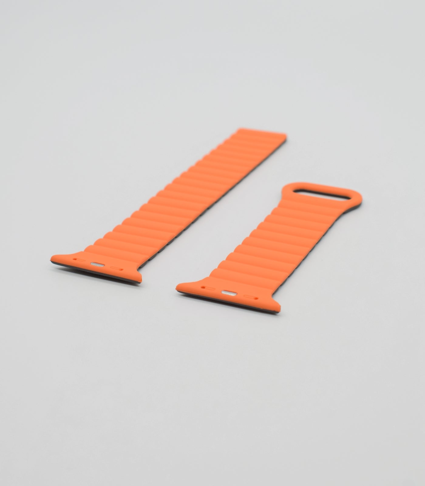 BLÄG Apple Watch Wendo Armband Grau/Orange