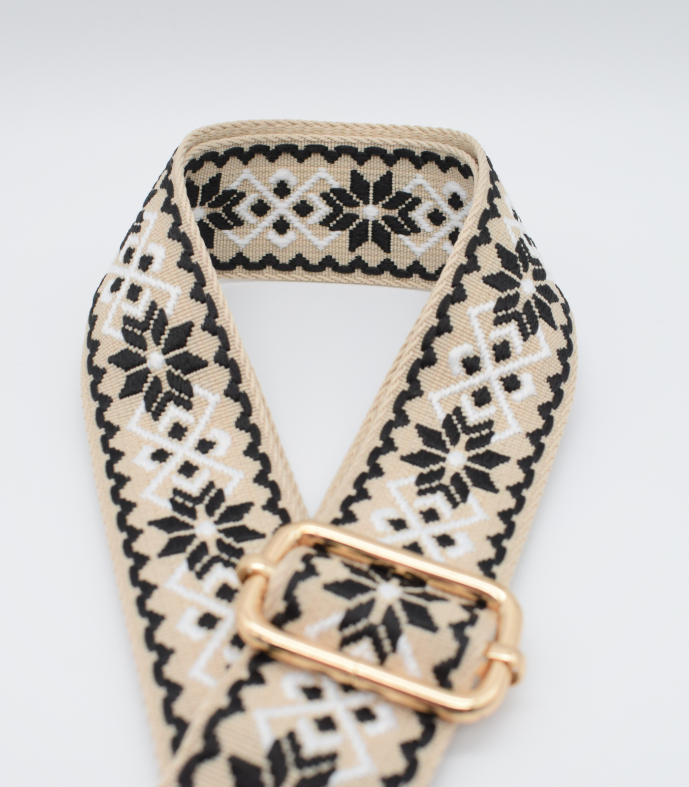 Phone Strap Black Snow