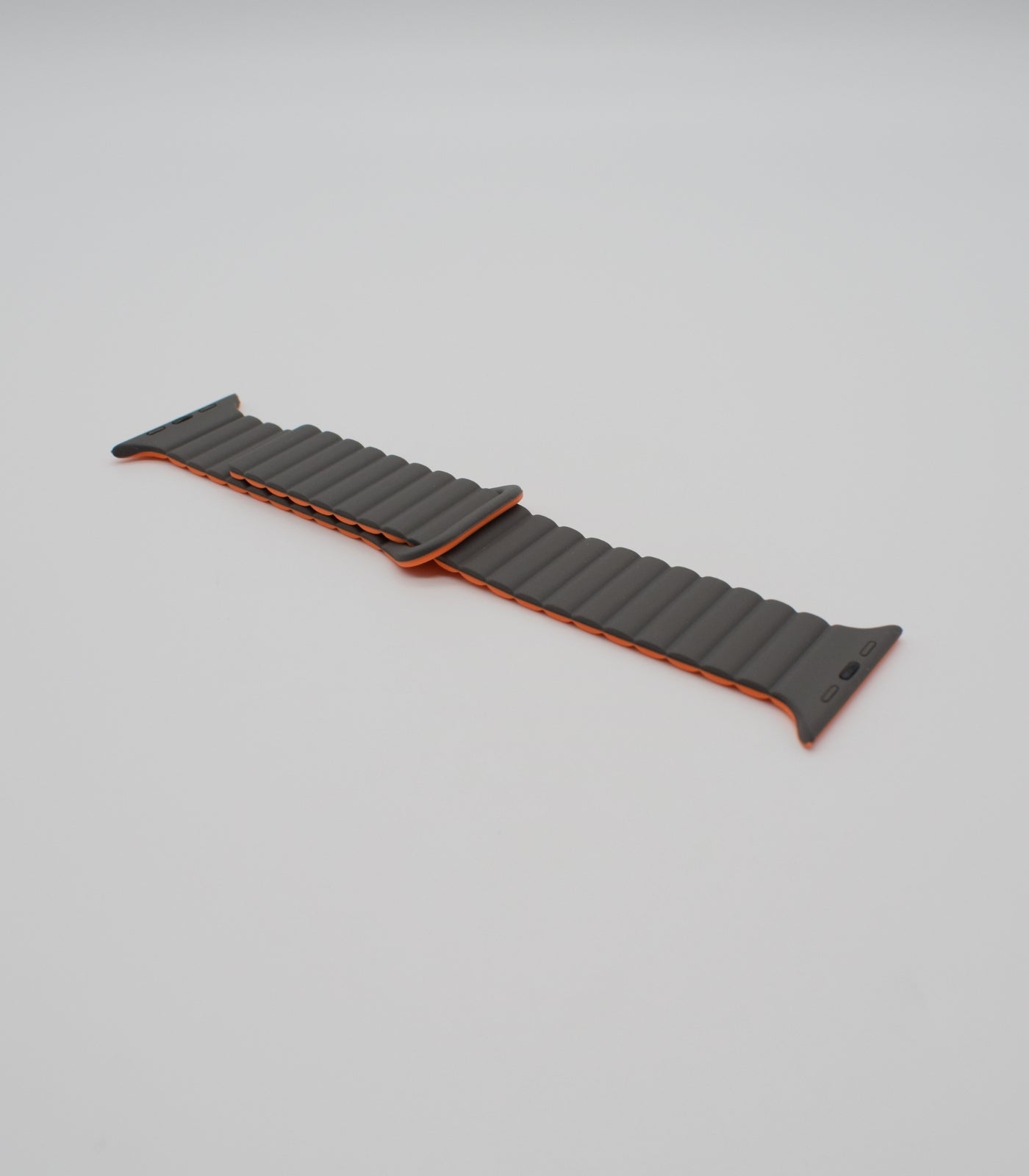 BLÄG Apple Watch Wendo Armband Grau/Orange