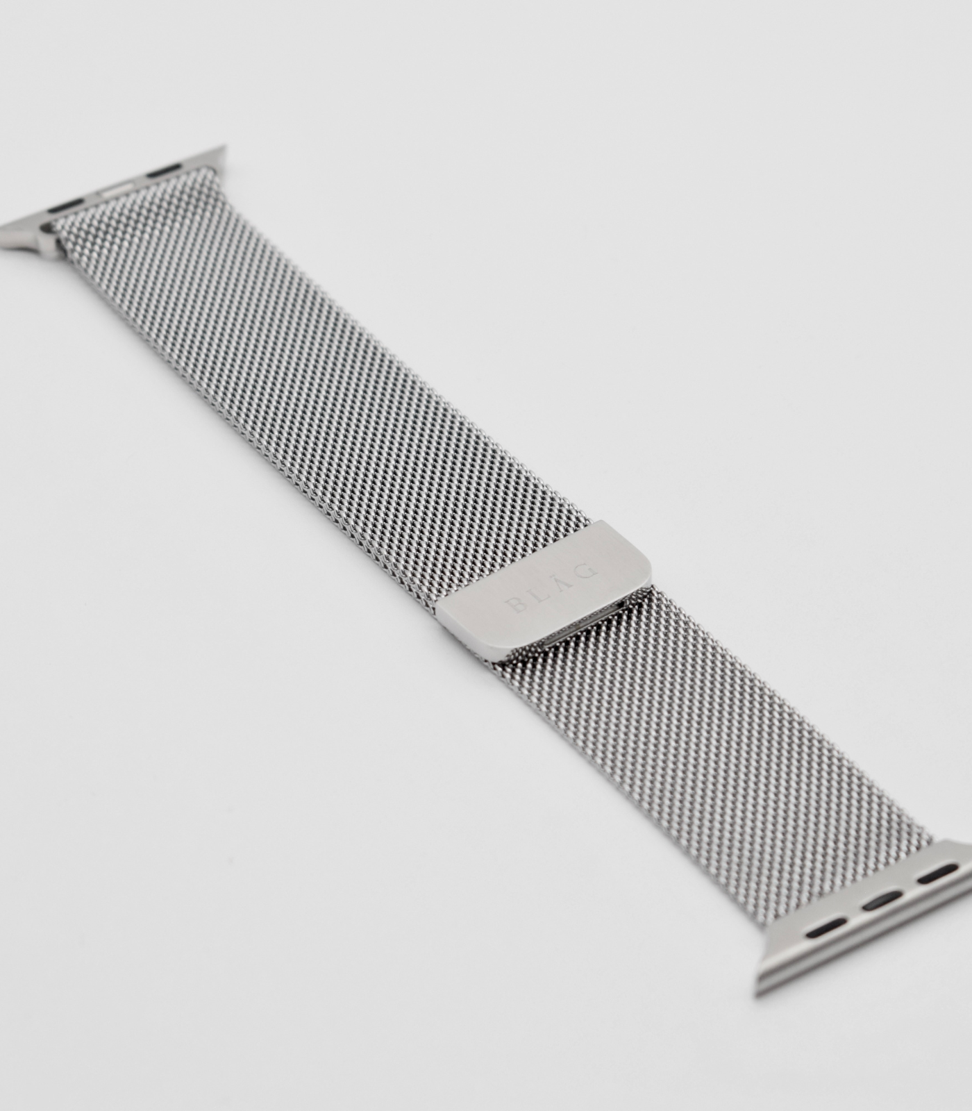 BLÄG Milanaise Armband Silber